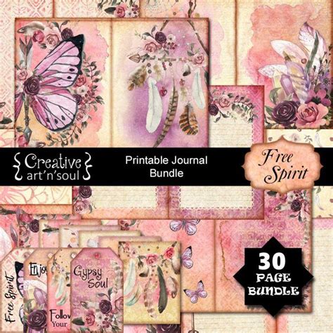 Printable Journals Creative Artnsoul Store Journal Covers Diy Diy