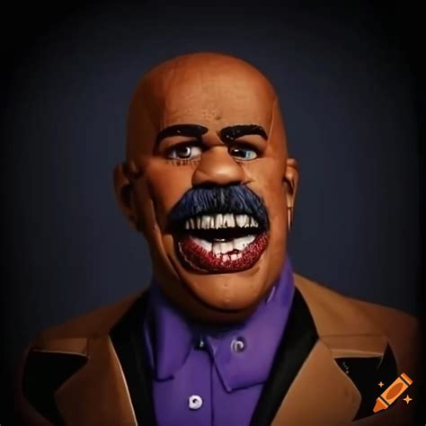 Realistic Depiction Of Steve Harvey In A Withered State On Craiyon