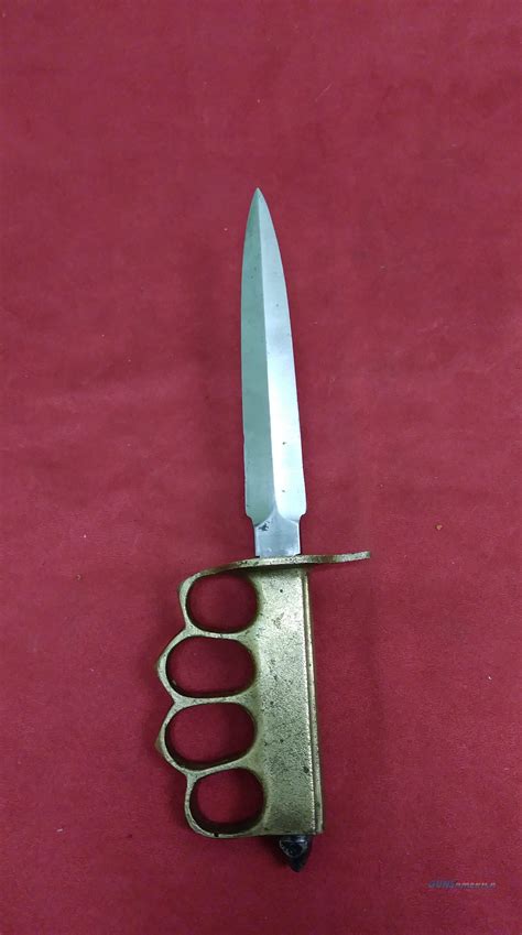 Original French 1918 Trench Knife M For Sale At