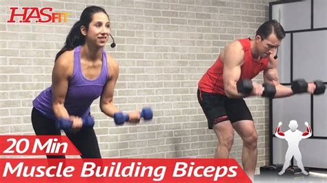 1 show off muscle, everybody wants bigger biceps. 20 Min Home Bicep Workout with Dumbbells - Dumbbell Biceps ...