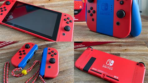A Look At The Mario Red Blue Limited Edition Nintendo Switch Vooks