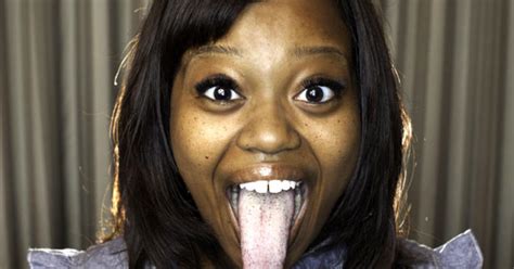 Longest Tongue World Longest Tongue People Of The World ~ Fungur