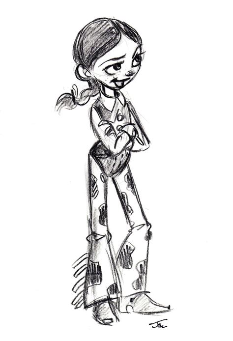 After watching toy story 3 i slowly became more attached to jessie as a character. Jessie Concept Art #illustration #popculture #disney #pixar #toystory #toystory2 #conceptart ...