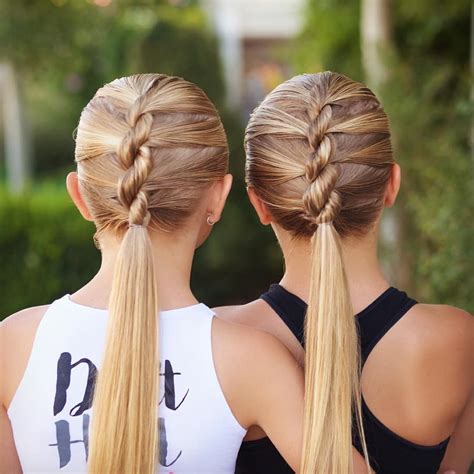 In this post, we have some cute easy sporty hairstyles, that go well with your cute sporty outfits. 💗💗💗 these rope twists to ponytails! Quick, gorgeous ...