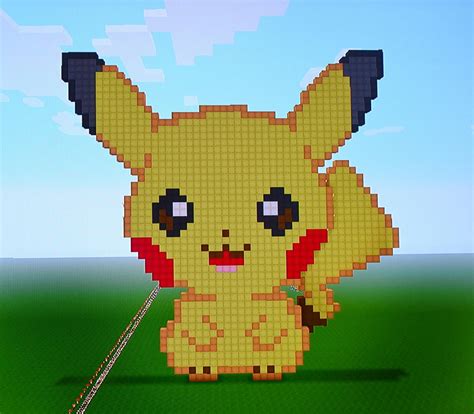 Minecraft Pikachu By Bexrani On Deviantart