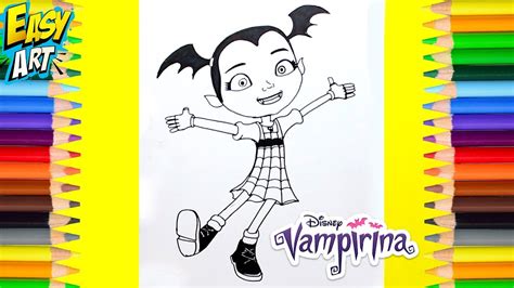 Vampirina Dibuja Y Colorea Como Dibujar A Vampirina How To Draw