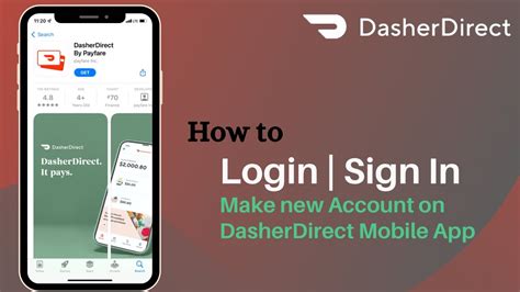 How To Login Dasherdirect Sign In Dasherdirect App Youtube