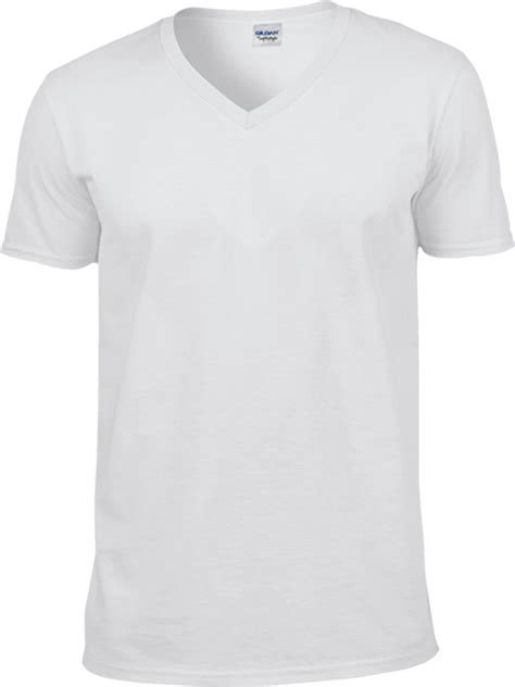 Download Free White V Neck T Shirt Template Png T Shirt Hd
