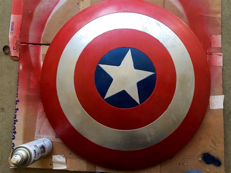 Real Captain America Shield 11 Steps With Pictures Instructables