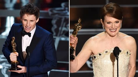 Redmayne And Moore Take Top Awards At Oscars
