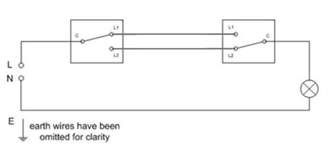 Two way switch connection circuit diagram have some pictures that related each other. wiring two switches for one led?
