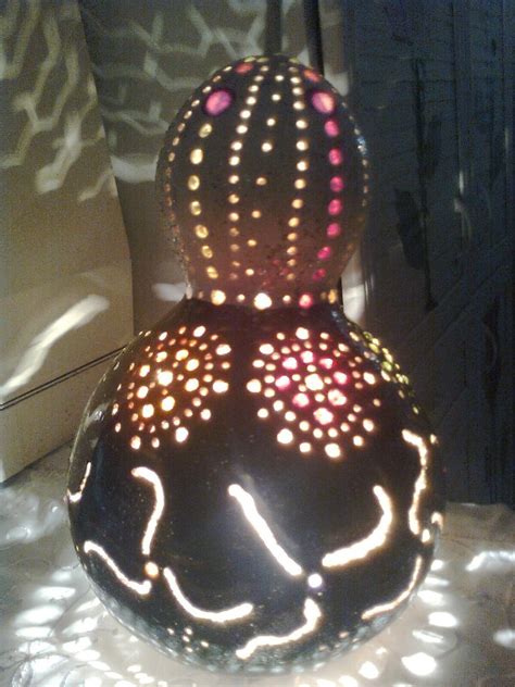 Creative ways to light up a room with amazing exotic gourd lamps by calabarte. TURKISH GOURD LAMPS