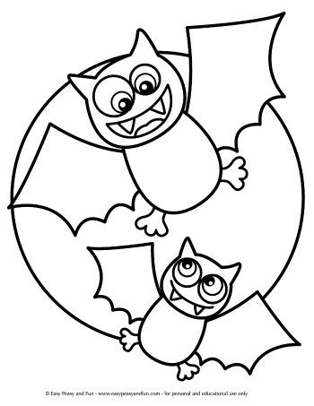Download Halloween Coloring Pages - Easy Peasy and Fun