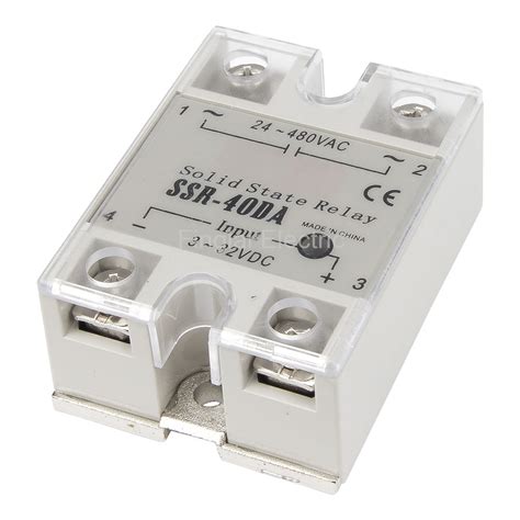 Ssr 40da Single Phase Dc To Ac 40a 480v Solid State Relay 40da Ssr