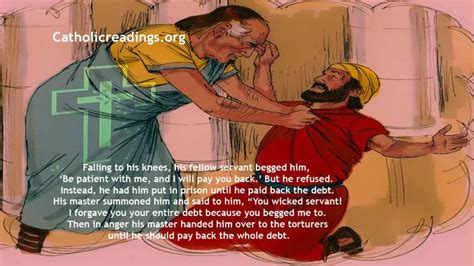 Parable Of The Unforgiving Servant Matthew 18 21 35 Bible Verse Of