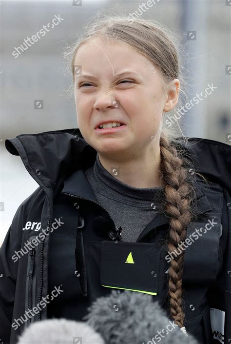 This used to be a forest, but after it was cut down forest companies have planted an invasive tree species that grows quicker than the local ones. Climate change activist Greta Thunberg grimaces she ...