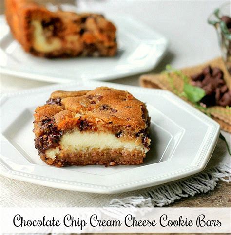 I do not like gumdrop cake but i love this one. Chocolate Chip Cream Cheese Cookie Bars are easy to make ...