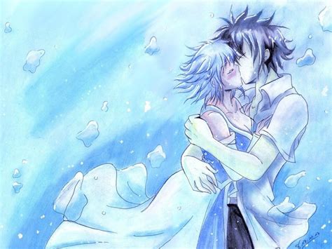 Gray X Juvia Kiss The Image Kid Has It Fairy Tail