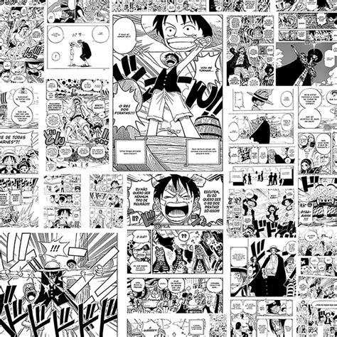 Papel De Parede Adesivo Teens Mangá Quadrinho Hq One Piece Pq Shopee Brasil