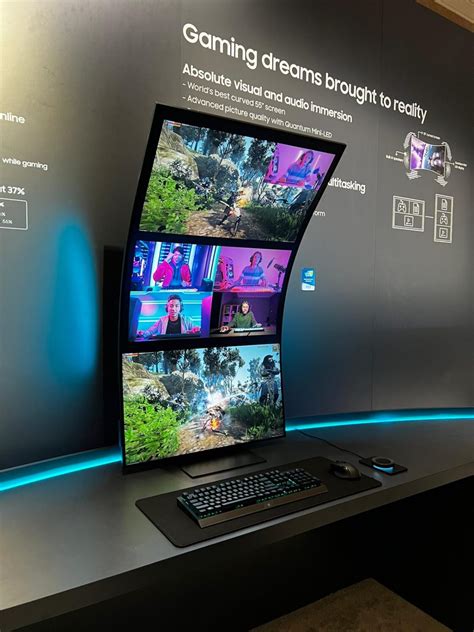 Samsung Odyssey Ark 55 Inch Curved Monitor Is The Vessel For Your