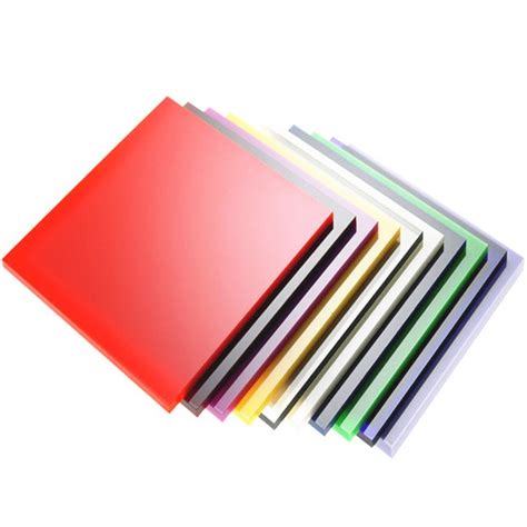 Supply Mm High Reflective Clear Colored Acrylic Plastic Plexiglass