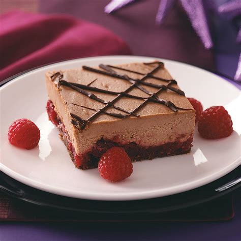 Cheesecake recipe, raspberry cheesecake recipe, valentines day desserts, easy cheesecake, raspberry dessert, white chocolate. Chocolate Cran-Raspberry Cheesecake Bars Recipe | Taste of ...