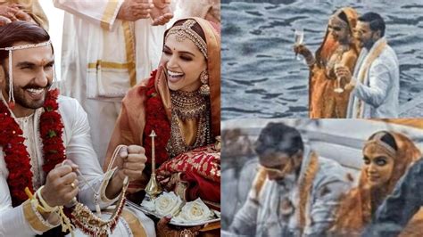 Deepika Padukone And Ranveer Singh Raise A Toast As Newlyweds In These Unseen Wedding Pics See