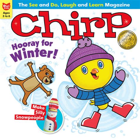 Owlkids The New Issue Of Chirp Is Here Owlkids
