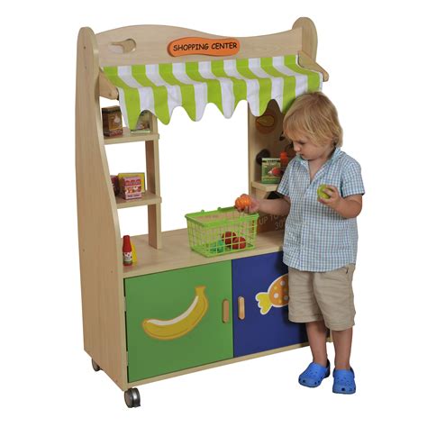 Mobile Market Station Chilrens Play Shop Childrens Play Theatre