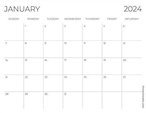 January 2024 Calendar With Holidays Editable Monthly Calendar