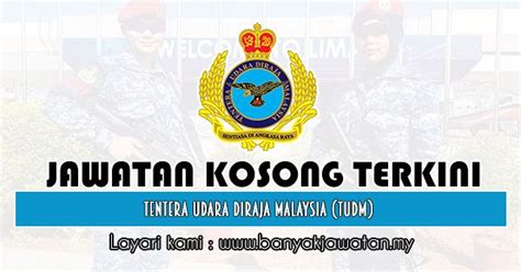 Pelajar lelaki sahaja dan ibu bapa mesti warganegara malaysia dengan syarat akademik latihan ketenteraan seperti menembak, kawad kaki rejimental, military map reading dan war cry. Jawatan Kosong di Tentera Udara DiRaja Malaysia (TUDM ...