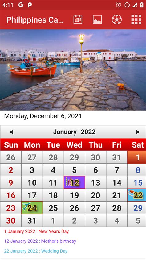 Philippines Calendar 2022 Apk لنظام Android تنزيل