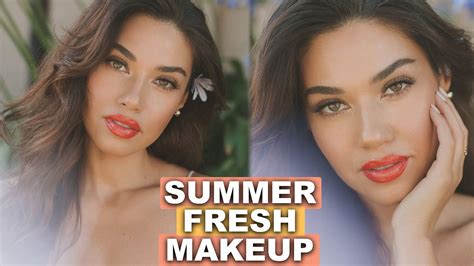 Easy And Quick Summer Fresh Makeup Eman Youtube