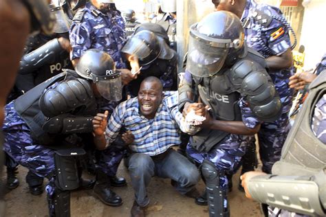 Photos Pre Election Violence Rocks Uganda Al Jazeera