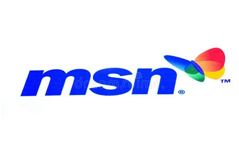 Logotipo De Msn Foto De Stock Editorial Imagem De Dados 17835278