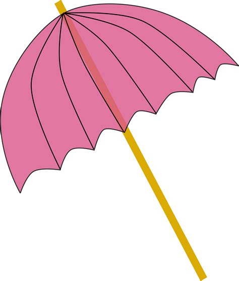 Pink Umbrella Clip Art Clipart Best