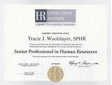 Pictures of Human Resources Certification Online Programs