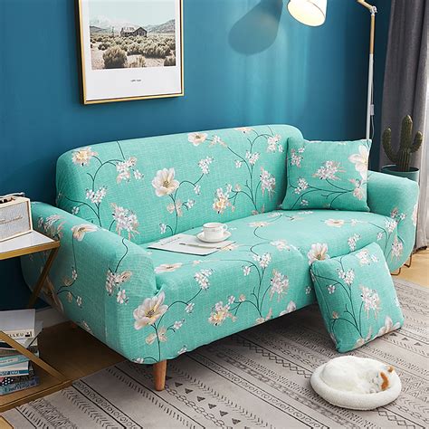 1234 Anti Slip Stretch Couch Floral Sofa Cover Elastic Slipcover Sofa Protector Ebay