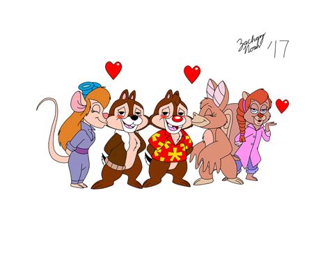 chip and dale rescue rangers on srrr corporation deviantart