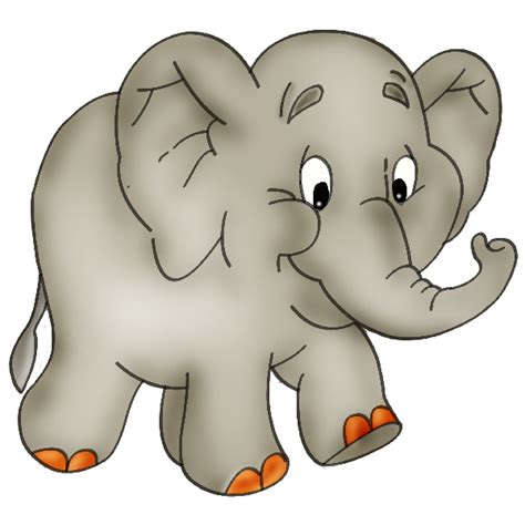 Cute Baby Elephant Clip Art Clipart Clipartix Clipartix