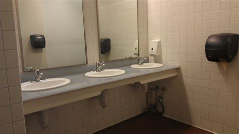 Restroom Fixtures Two Way Mirror Public Bathrooms