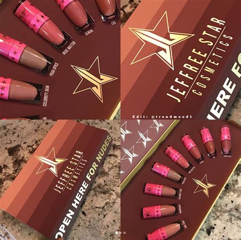 Buzzbeeuty Jeffree Star Cosmetics Velour Liquid Lipstick Mini Set Nude