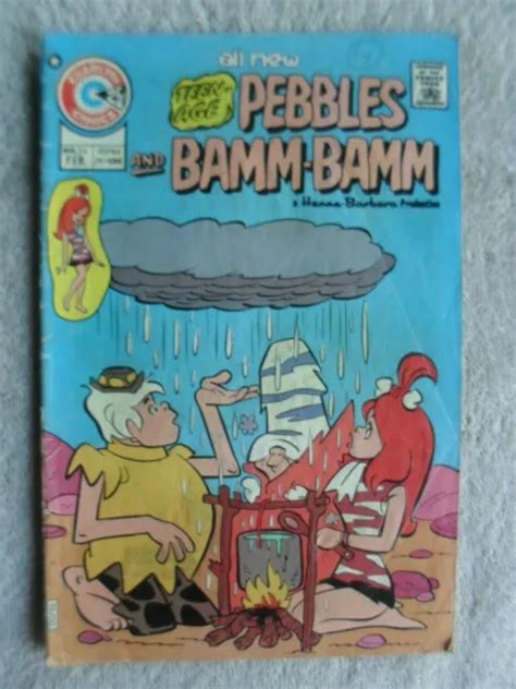 The Flintstones Teenage Pebbles And Bamm Bamm Comics Charlton 1970s Lot