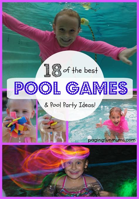 18 Of The Best Swimming Pool Games Paging Fun Mums