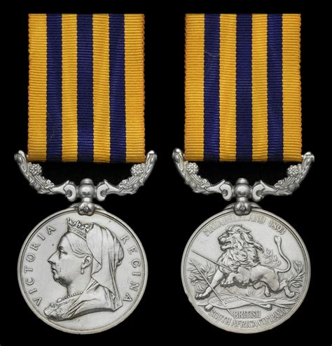 91 British South Africa Company Medal 1890 97 Reverse Mashonaland