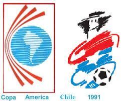 The copa chile (chile cup) is an annual cup competition for chilean football teams. Logotipo Copa América 1991 (With images) | Americas cup ...