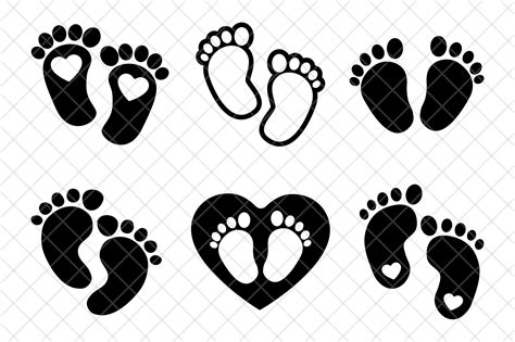 Baby Feet Svg File Dxf Png Included Design For Cricut Or Etsy The Best Porn Website