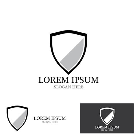 Premium Vector Shield Protection Logo Vector Illustration