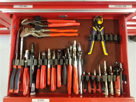 The Best And Easiest Way To Organize Your Pliers In Your Toolbox Add