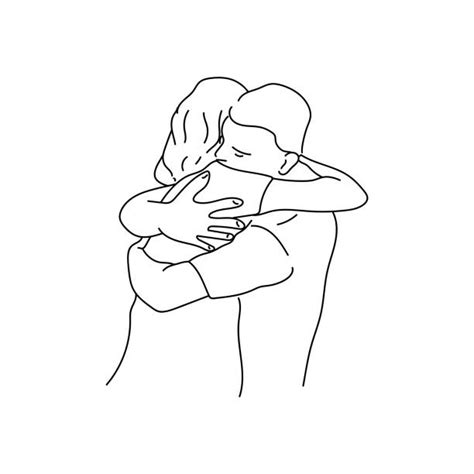 Cute Drawings Of People Hugging